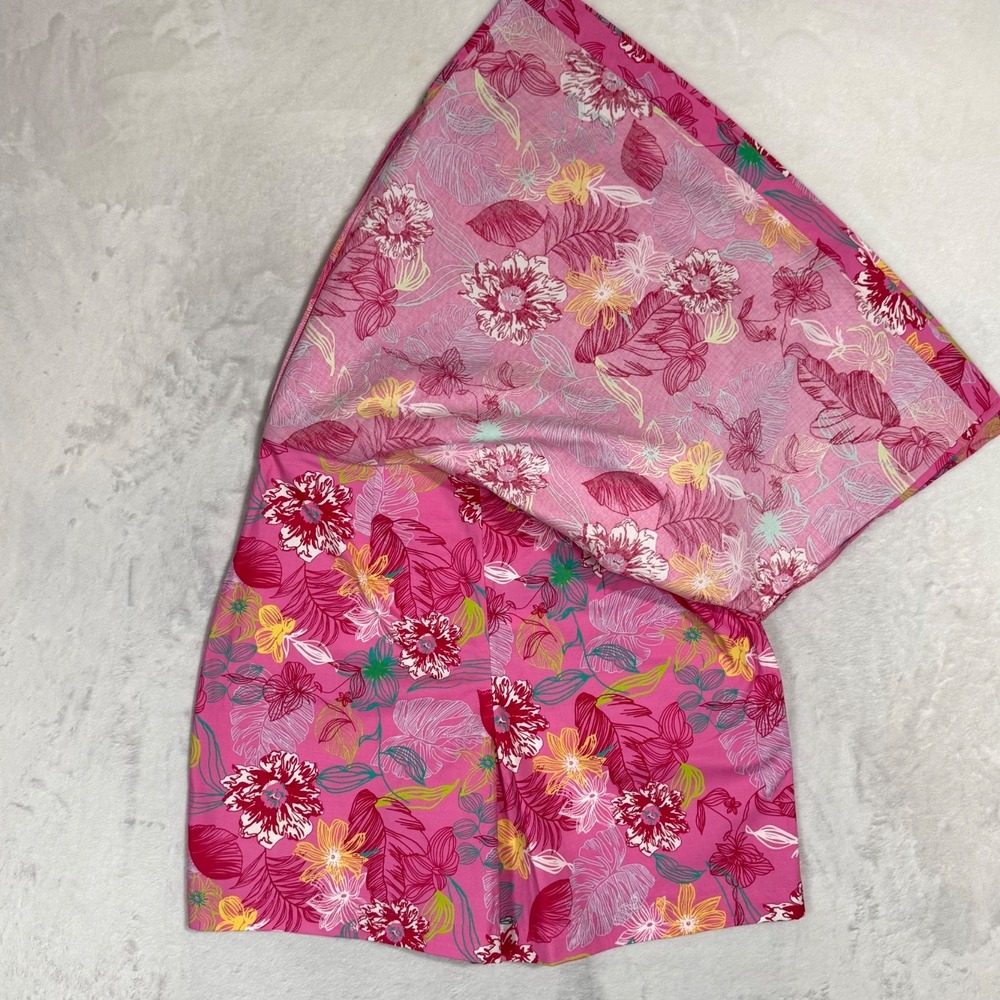 Y2K NWT Kim Rogers Pink Floral Skirt Skort 8 Mall Girl Tropical Golf Tennis VTG - Picture 5 of 11